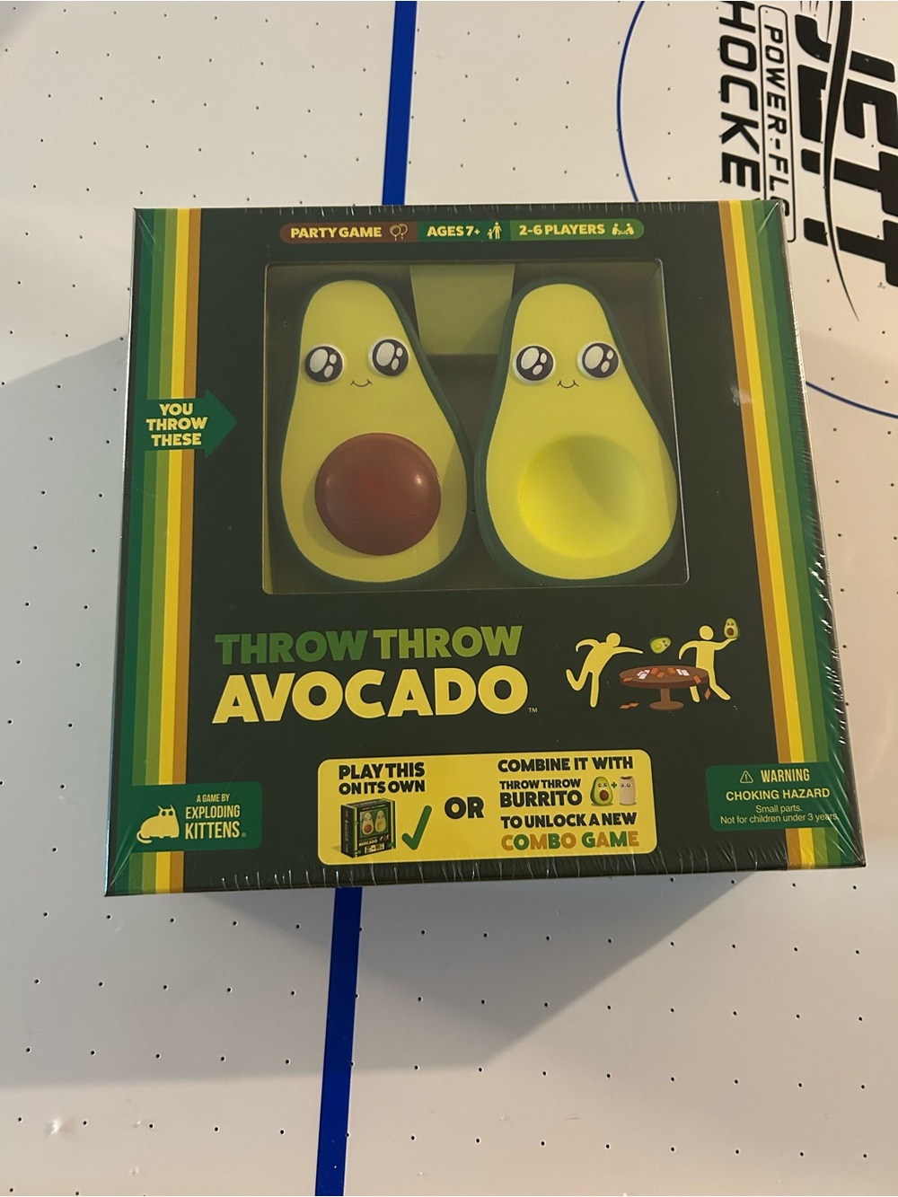 Exploding Kittens Throw Throw Avocado Game - Green